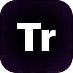 the logo of transcription app