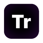 the logo of transcription app