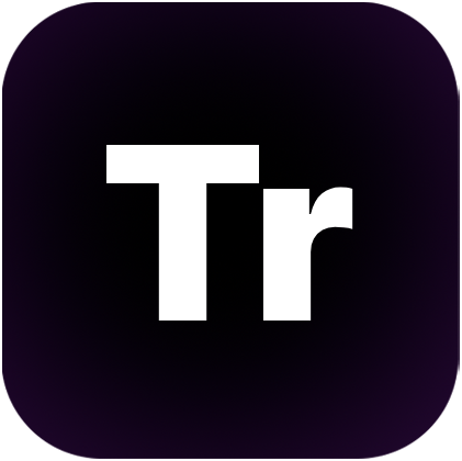 the logo of transcription app